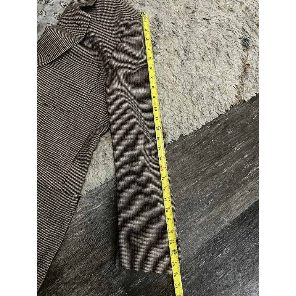 Vintage Nat Nast Large Men Vintage Twill‎ Wool Sport Coat Brown Tan